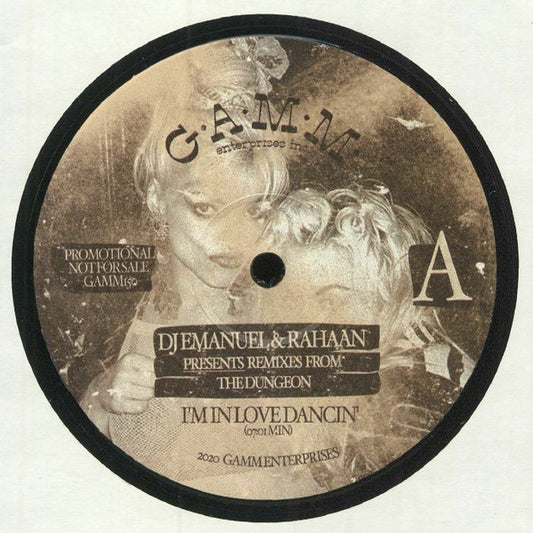DJ Emanuel & Rahaan : Remixes From The Dungeon (12", Promo)