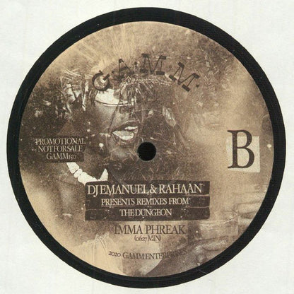 DJ Emanuel & Rahaan : Remixes From The Dungeon (12", Promo)