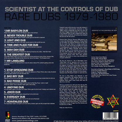 Scientist : Scientist At The Controls Of Dub: Rare Dubs 1979-1980 (LP, Comp, 180)