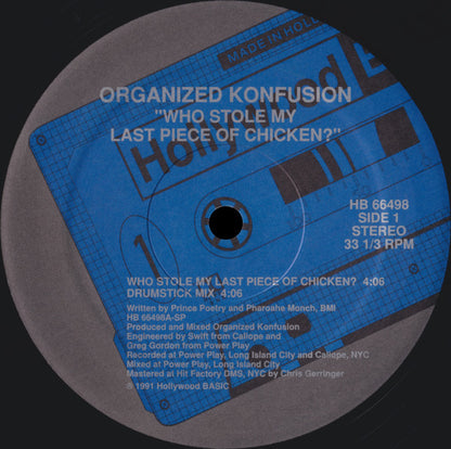 Organized Konfusion : Who Stole My Last Piece Of Chicken? (12", RE)