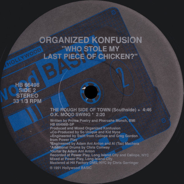 Organized Konfusion : Who Stole My Last Piece Of Chicken? (12", RE)
