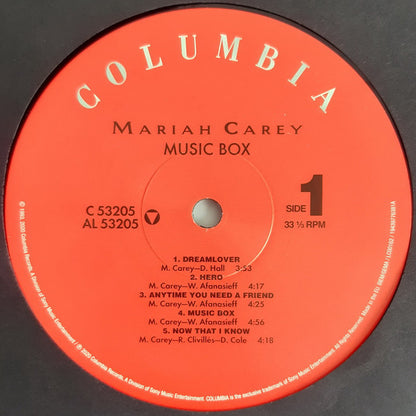 Mariah Carey : Music Box (LP, Album, RE, RM)