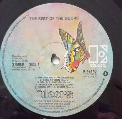 The Doors : The Best Of Doors (LP, Comp, RE, Str)