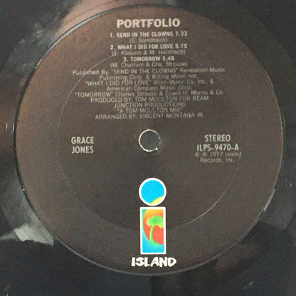 Grace Jones : Portfolio (LP, Album, P/Mixed, Gat)