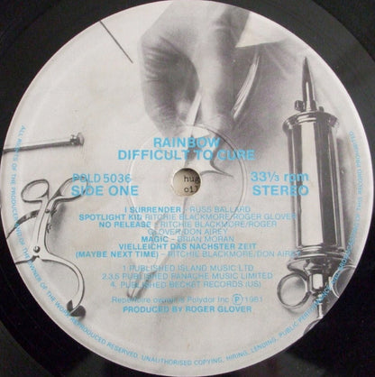 Rainbow : Difficult To Cure (LP, Album)