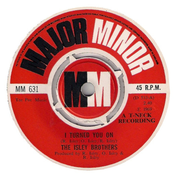 The Isley Brothers : I Turned You On (7", Single)