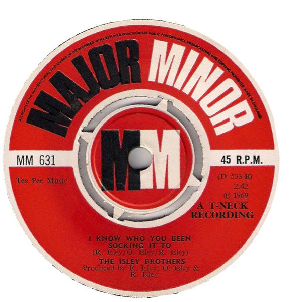 The Isley Brothers : I Turned You On (7", Single)