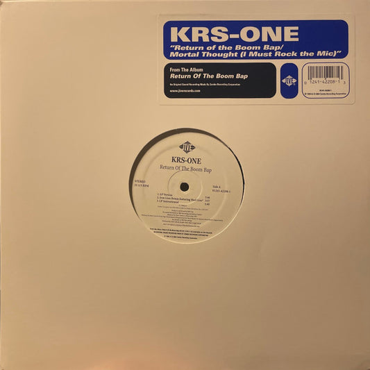 KRS-One : Return Of The Boom Bap (12", Maxi)