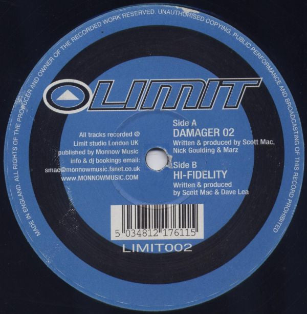 Scott Mac : Damager 02 / Hi-Fidelity (12")