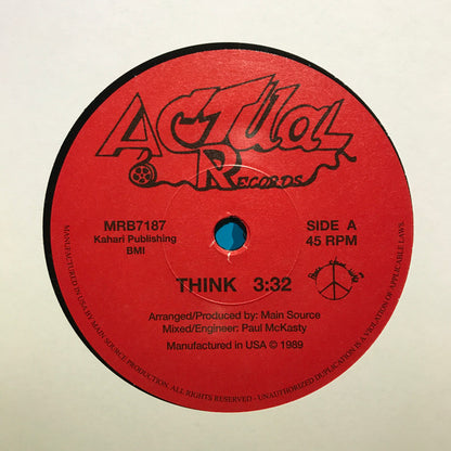 Main Source : Think / Atom (7", RE)