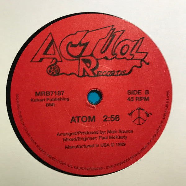 Main Source : Think / Atom (7", RE)