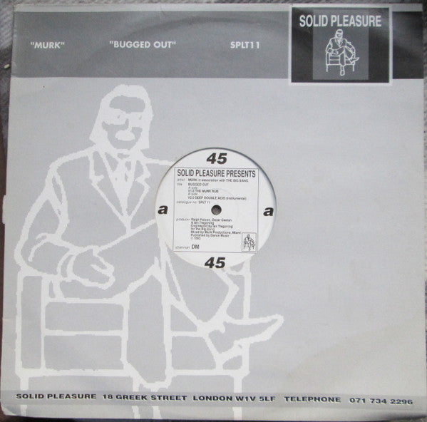 MURK In Association With The Big Bang : Bugged Out (12", Promo, Sle)