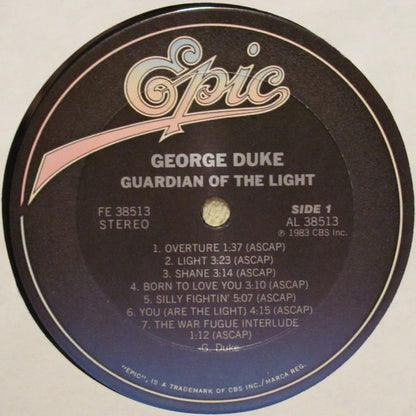 George Duke : Guardian Of The Light (LP, Album, Gat)