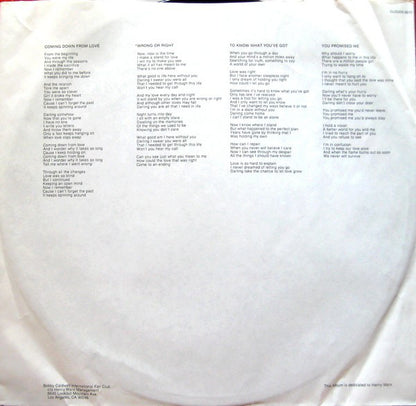 Bobby Caldwell : Cat In The Hat (LP, Album, Rai)