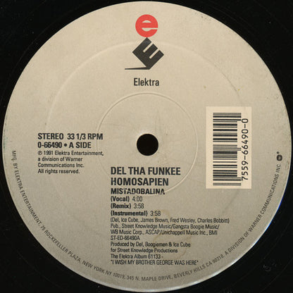 Del Tha Funkeé Homosapien* : Mistadobalina (12", Single)
