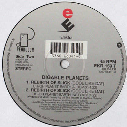 Digable Planets : Rebirth Of Slick (Cool Like Dat) (12")