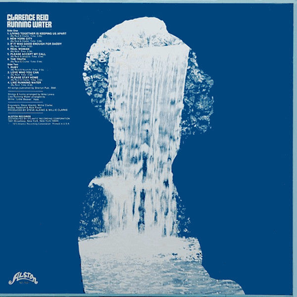 Clarence Reid : Running Water (LP, Album, Pre)