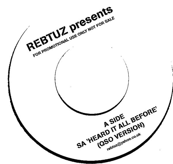 Various : Rebtuz Presents (7", Ltd, Unofficial)