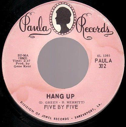 Five By Five : Fire / Hang Up (7")
