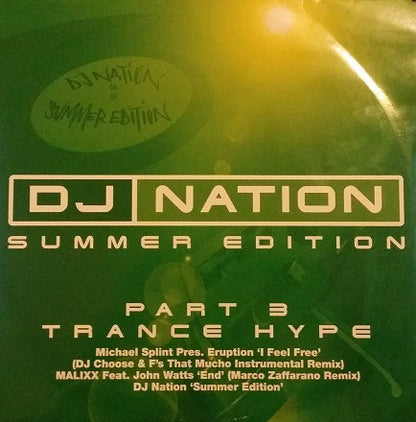 Various : DJ Nation Summer Edition (Part 3) (12")