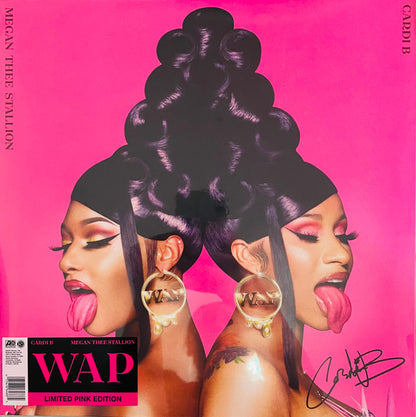 Cardi B Feat. Megan Thee Stallion : WAP (12", Single, Ltd, Pin)