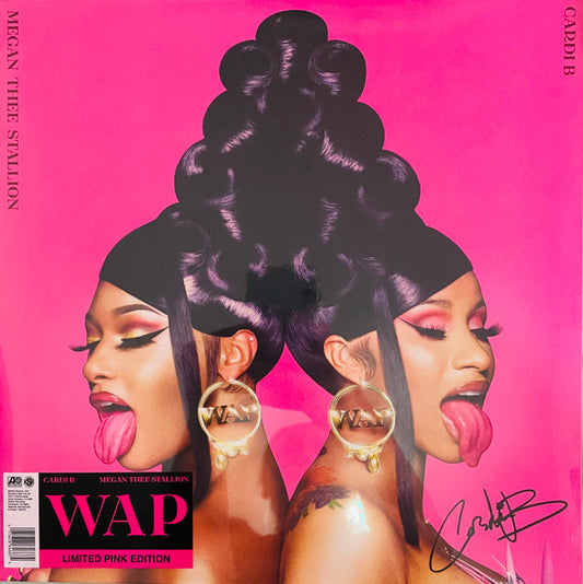 Cardi B Feat. Megan Thee Stallion : WAP (12", Single, Ltd, Pin)