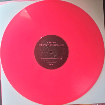 Cardi B Feat. Megan Thee Stallion : WAP (12", Single, Ltd, Pin)