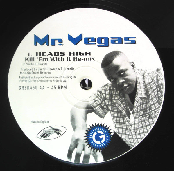 Mr. Vegas : Heads High (12")