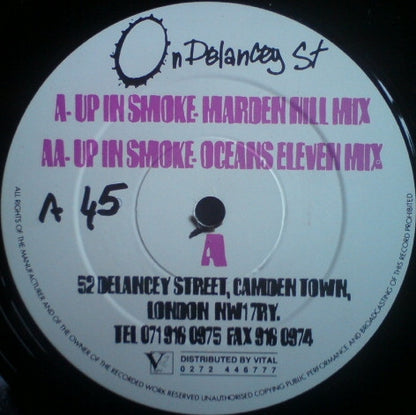 Marden Hill : Up In Smoke (12")