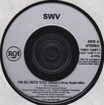 SWV : I'm So Into You (7", Single)