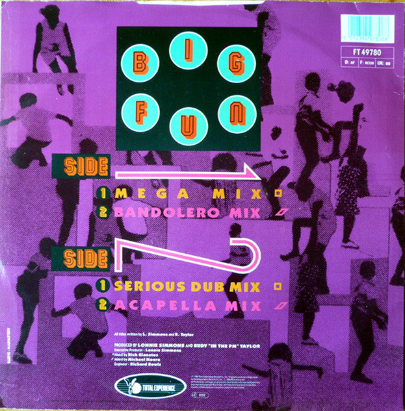 The Gap Band : Big Fun (12", Single)