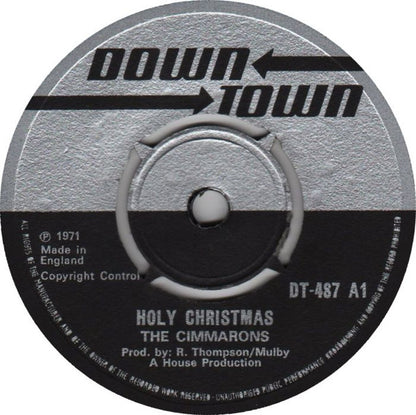 The Cimarons : Holy Christmas / Silent Night / White Christmas (7")