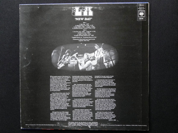 The Love Affair : New Day (LP, Album)