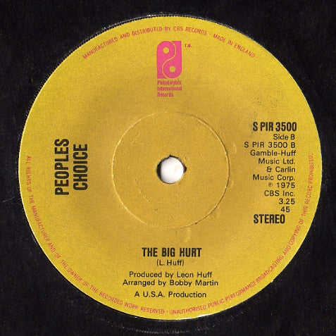 Peoples Choice* : Do It Any Way You Wanna (7", Single, Sol)