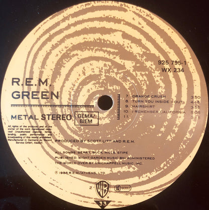 R.E.M. : Green (LP, Album)