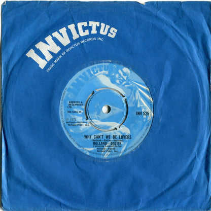 Holland & Dozier Featuring Lamont Dozier : Why Can't We Be Lovers (7", Single)