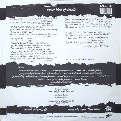 The The : Sweet Bird Of Truth (12")