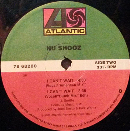 Nu Shooz : I Can't Wait (12")
