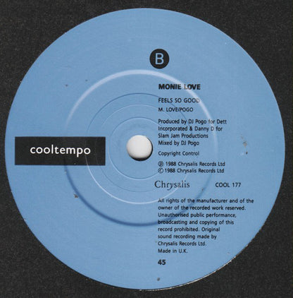 Monie Love : I Can Do This (7", Single)