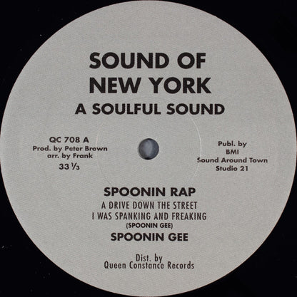 Spoonie Gee : Spoonin Rap (12", RE)