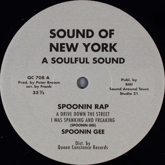 Spoonie Gee : Spoonin Rap (12", RE)
