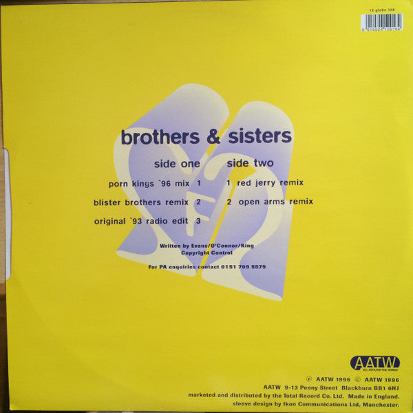 2 Funky 2 : Brothers & Sisters Remix 1996 (12")