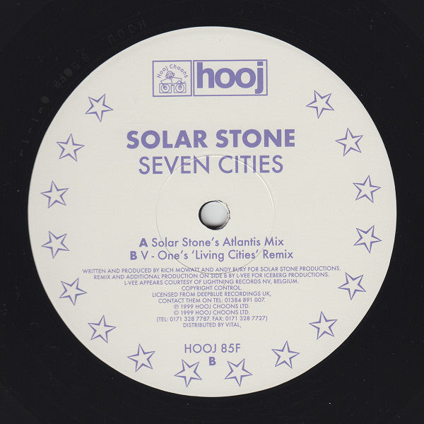 Solarstone : Seven Cities (12")