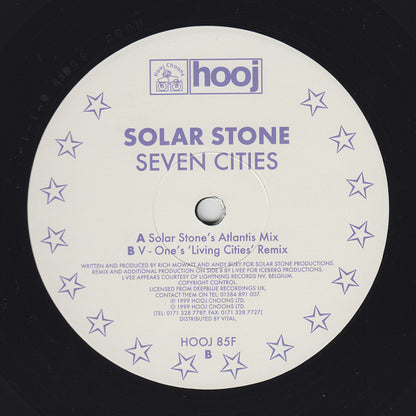 Solarstone : Seven Cities (12")