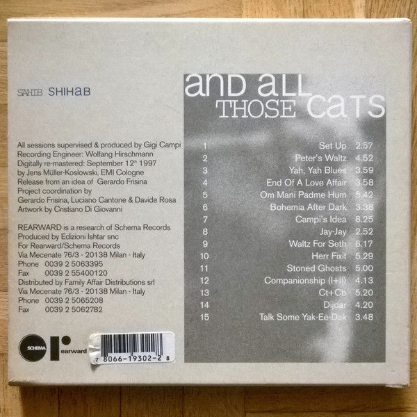 Sahib Shihab : And All Those Cats (CD, Comp)
