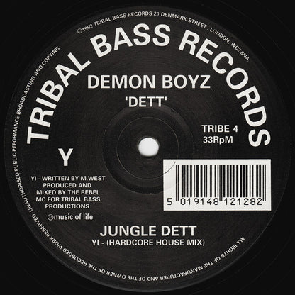 Demon Boyz : Dett (12", Single)