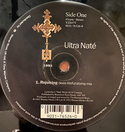 Ultra Naté : Rejoicing (12")