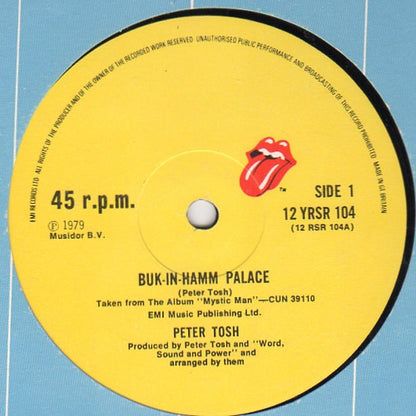 Peter Tosh : Buk-In-Hamm Palace (12")