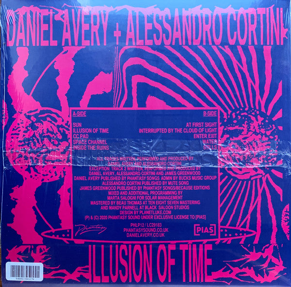 Daniel Avery + Alessandro Cortini : Illusion Of Time (LP, Ltd, Cle)