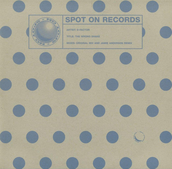 D-Factor : The Wrong Shake (12")